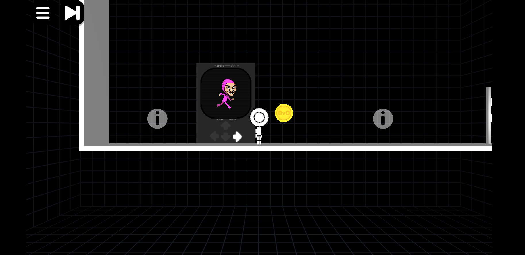 Solving puzzles in OvO Dimensions